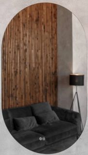 Зеркало с холодной подсветкой и подогревом Art&Max Torino 50x90см AM-Tor-500-900-DS-F-H